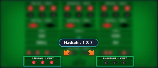 Panel Betting Untuk Pilihan Warna Bola (kembar)